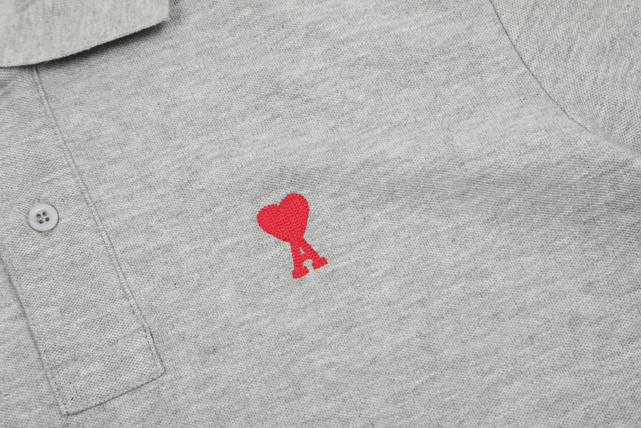 Ami Paris De Coeur Polo Shirt (10) - www.newkick.vip